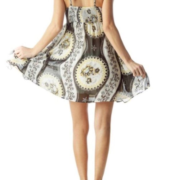 Free People Eternal Spring Twist Chiffon Dress - Size XS - Picture 4 of 10